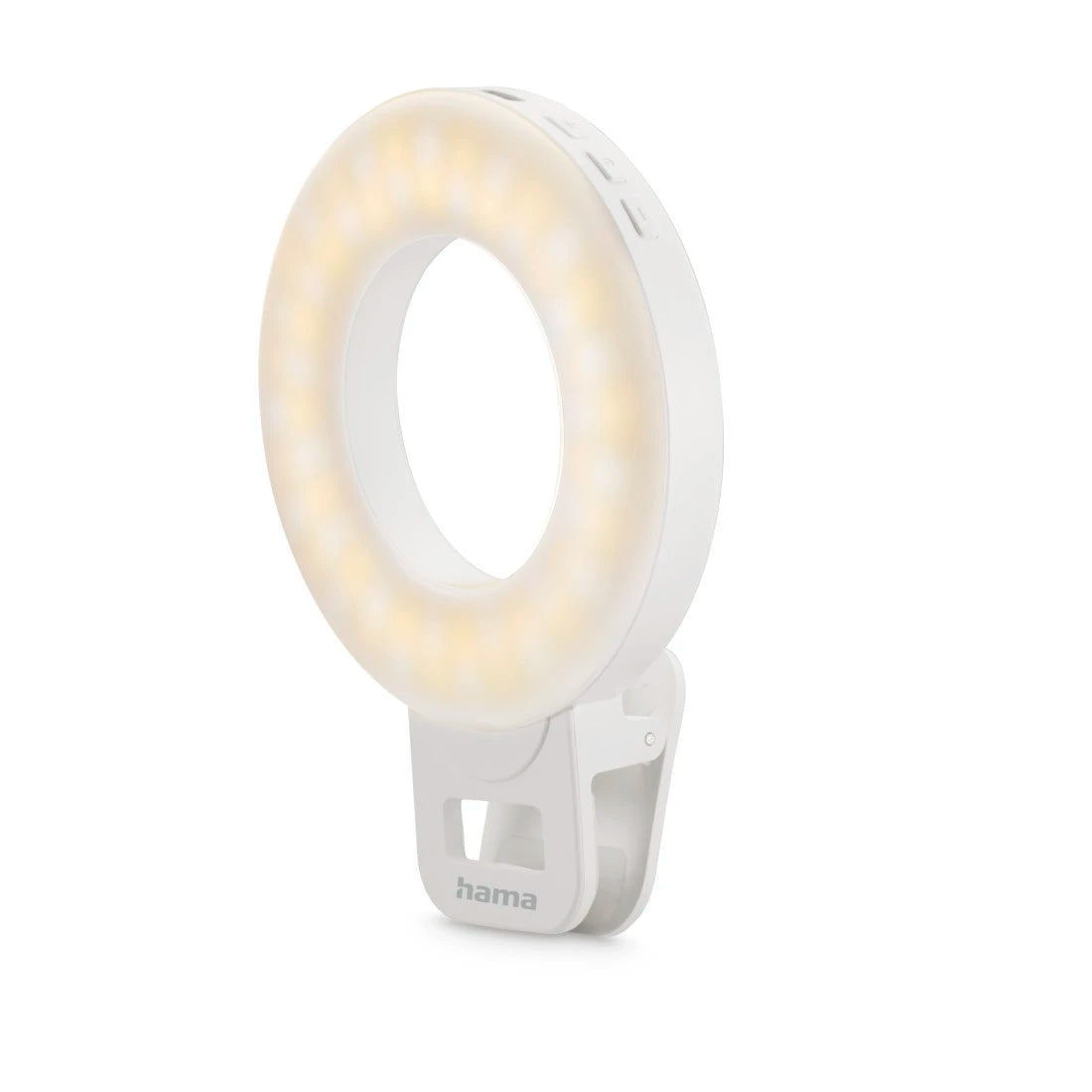 Hama ToGo LED Ring Light | 3 Color Modes 2800Ð5600K | Smartphone Tripod / Mobile Accessory | Compatible with iPhone, Android & Cameras
