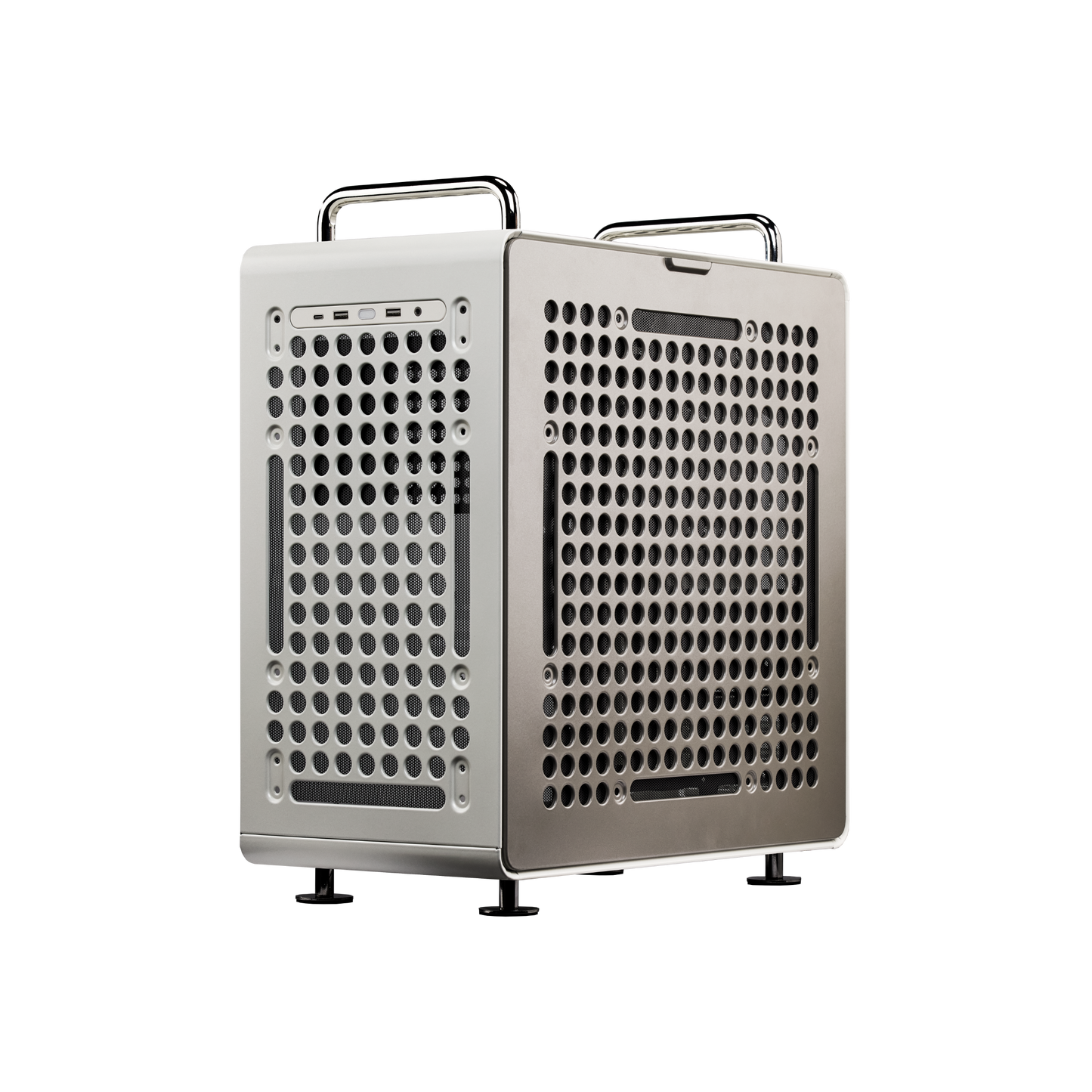 Cooler Master Qube 540 rear panel and expansion slots