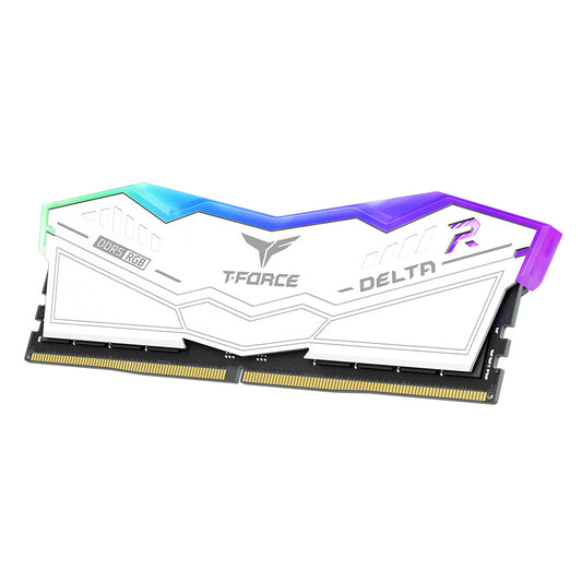 Teamgroup DDR5 Delta RGB Single 5200MHz 16GB CL40 White FF4D516G5200HC40C01