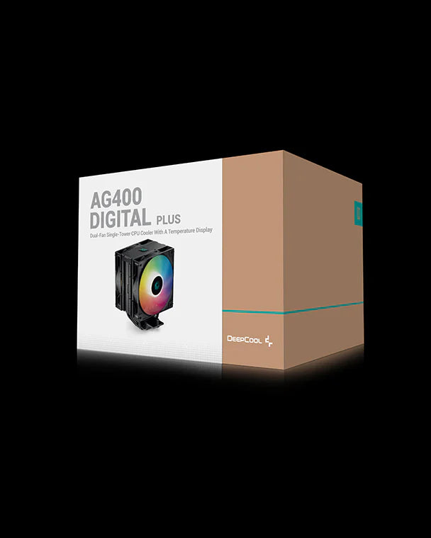 Deepcool AG400 DIGITAL PLUS Air Cooler-Air Cooler-Deepcool-computerspace