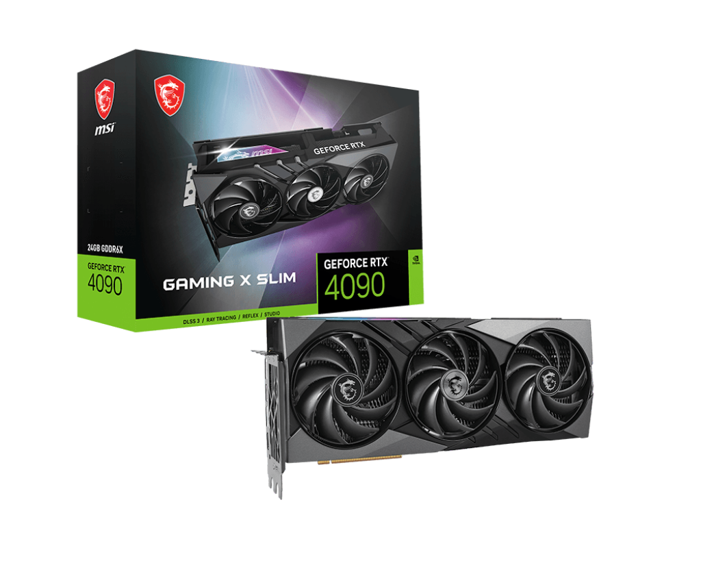 MSI RTX 4090 Gaming X Slim 24gb Graphics Card-GRAPHICS CARD-MSI-computerspace