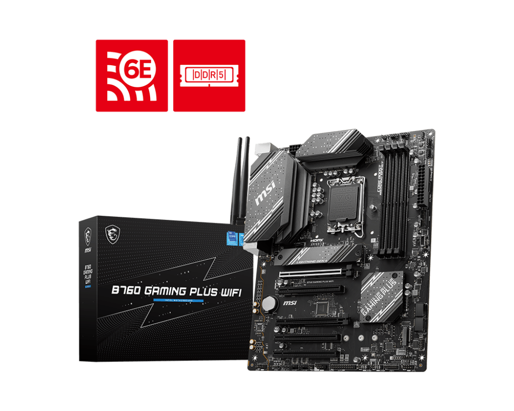 MSI B760 ATX Gaming Plus WiFi Motherboards