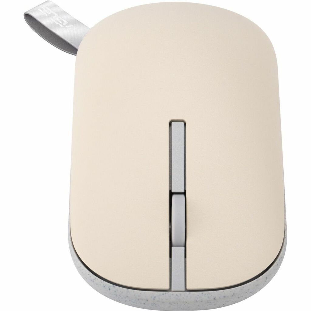Asus Marshmallow MD100-OM-GTL Mouse - Bluetooth/Radio Frequency - Optical - Wireless - 2.40 GHz - 1600 dpi - Symmetrical - 1 x AA Battery Supported