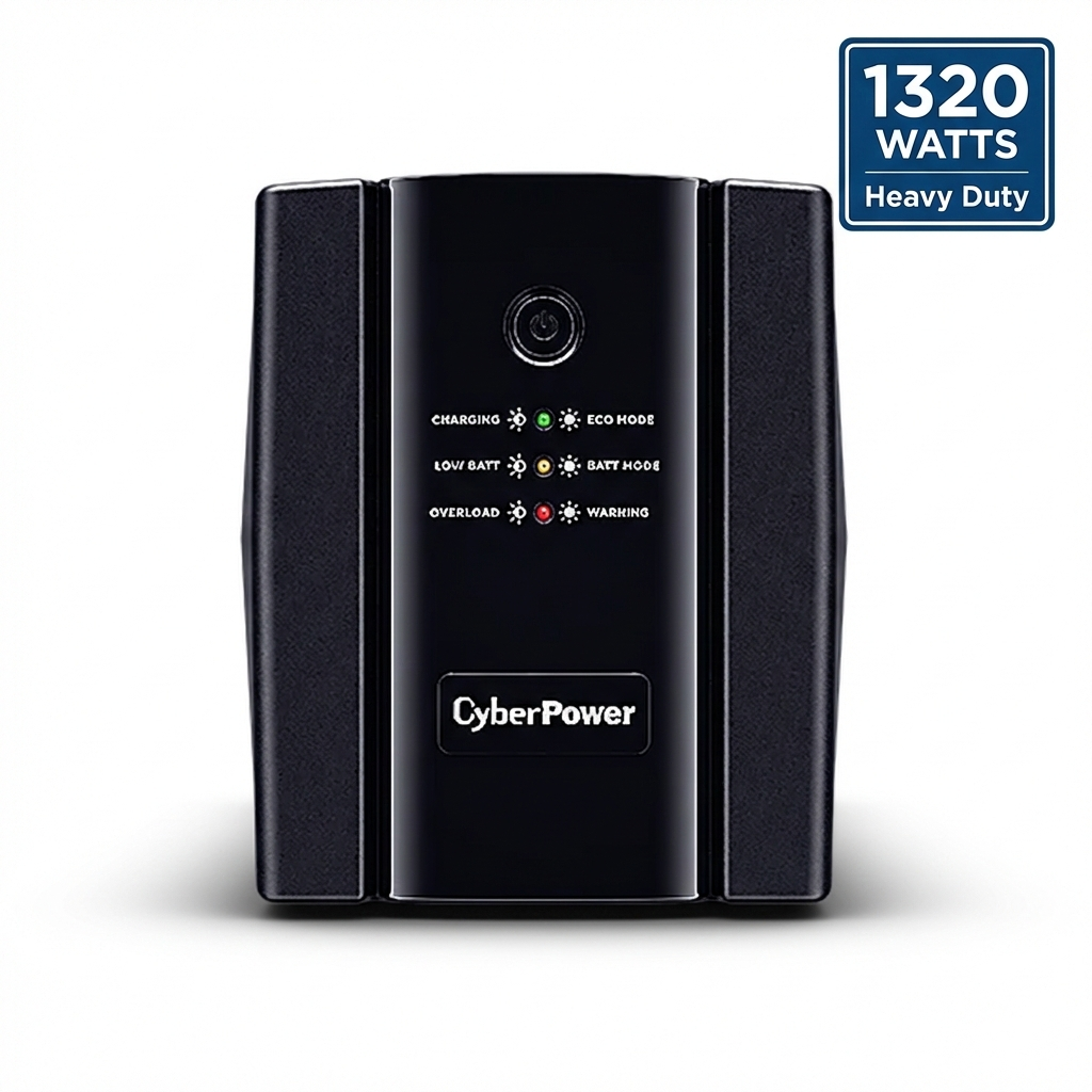 CyberPower UT2200E 2200VA / 1320W Line-Interactive UPS | AVR | Heavy Duty Power Backup
