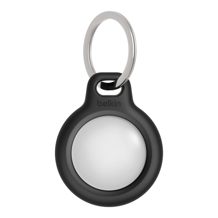 Belkin AirTag Case Secure Holder for Apple Air Tag Protective Cover with Advance Scratch Resistance-Key Ring-Belkin-Black-Key Chain-computerspace