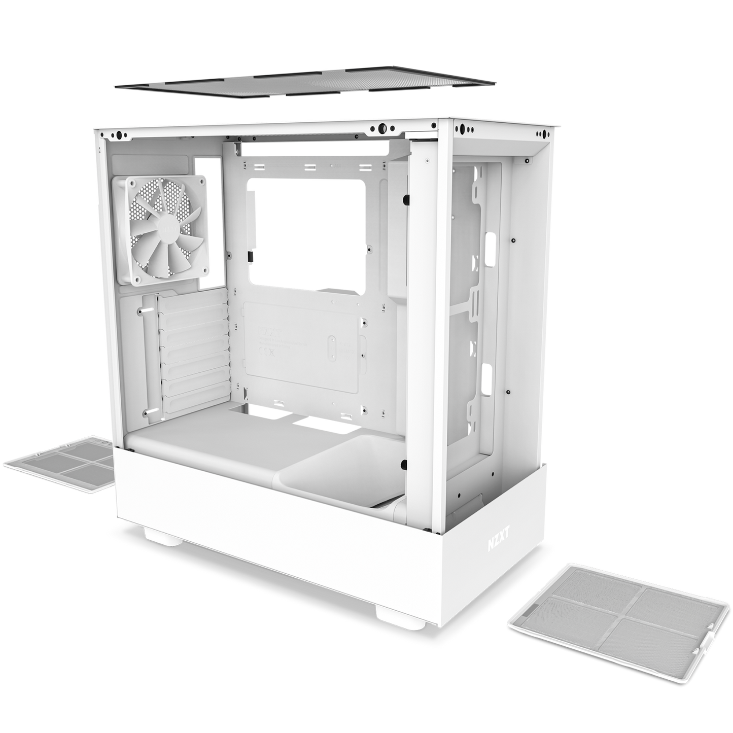 Nzxt h5 flow white Cabinet-Cabinets-NZXT-computerspace