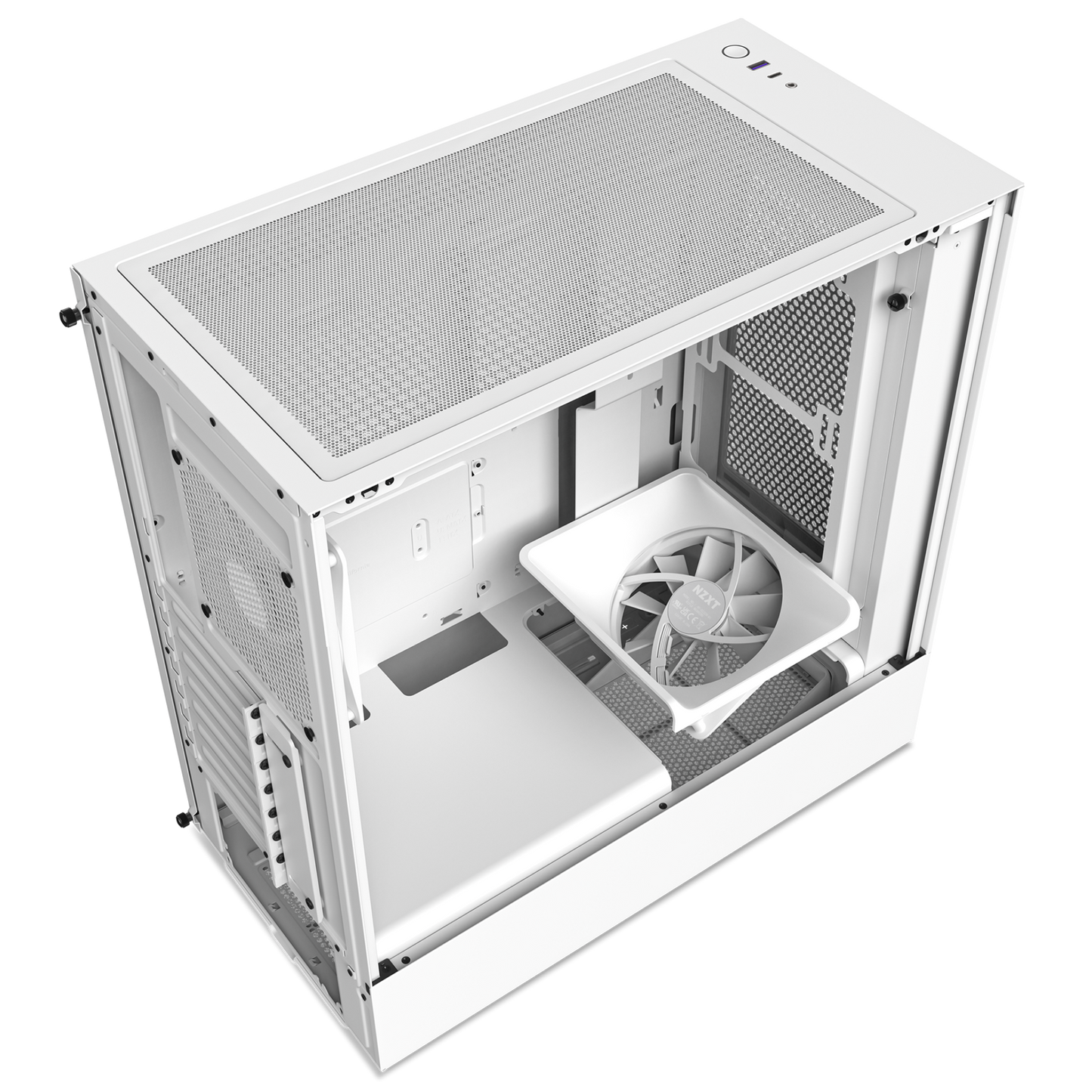 Nzxt h5 flow white Cabinet-Cabinets-NZXT-computerspace