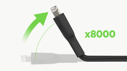 Belkin BOOST CHARGE Braided Lightning to USB-A Cable 1m-Cables-Belkin-computerspace