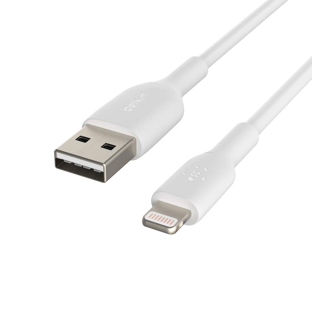 Belkin BOOST CHARGE Braided Lightning to USB-A Cable 1m-Cables-Belkin-computerspace