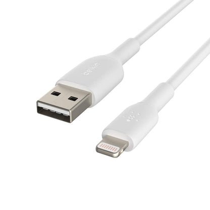 Belkin BOOST CHARGE Braided Lightning to USB-A Cable 1m-Cables-Belkin-computerspace