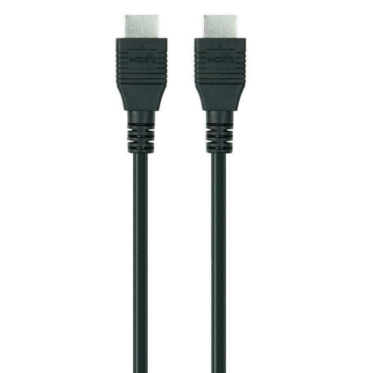 Belkin 2 Meter (6.6 Feet) High-Speed Nickel-Plated HDMI Cable, Supports 3D, 4K, 1080p, Audio Return and Ethernet for TV - Black-Computerspace-computerspace