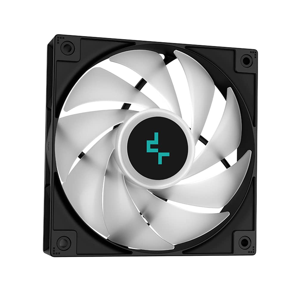 Deepcool LS520 SE 240 mm ARGB Liquid CPU Cooler/AIO | Support Intel - LGA1700/1200/1151/1150/1155 and AMD - AM5/AM4 - R-LS520-BKAMMM-G-1 (Black)-Computerspace-computerspace
