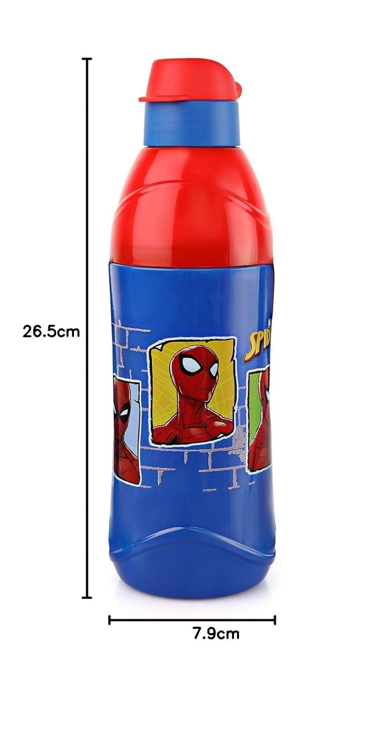 CELLO Puro Steel-X Kids Zee 600 | Water Bottle with Inner Steel and Outer Plastic | Insulated Water Bottle | Kids Bottle | Best Usage for School, Picnic, Home | 540ml