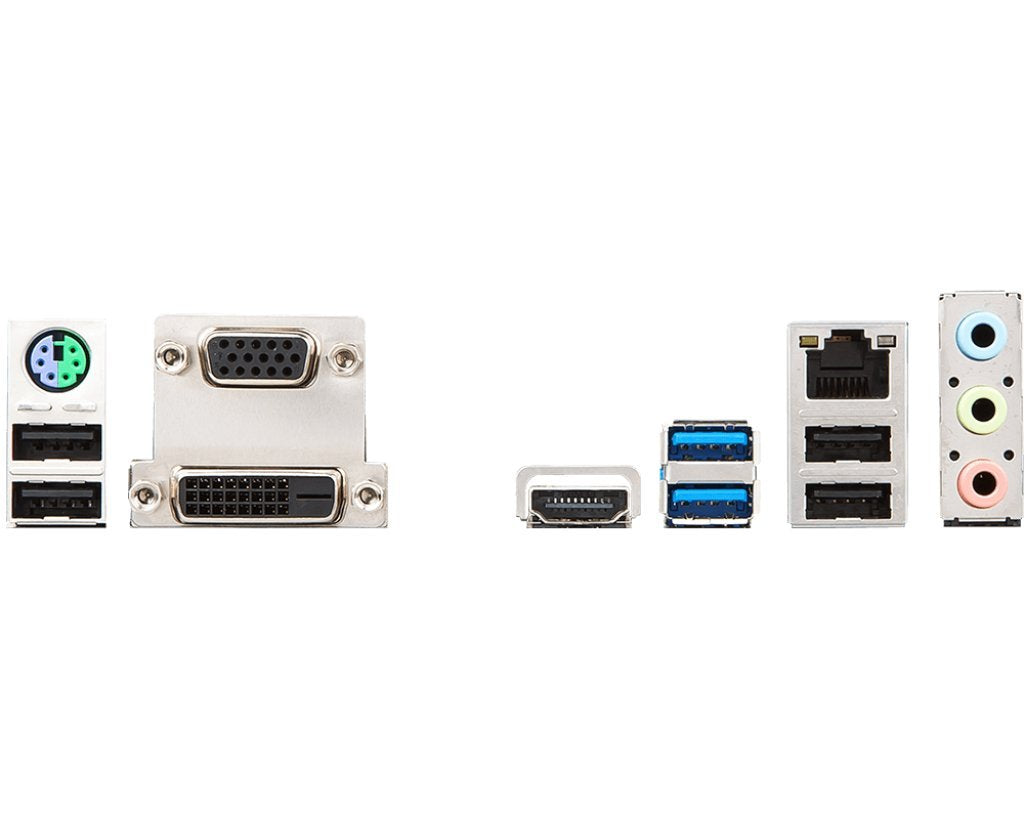 MSI H310M PRO-VDH LGA 1151 Micro ATX Intel Motherboard, DDR4-Computerspace-computerspace