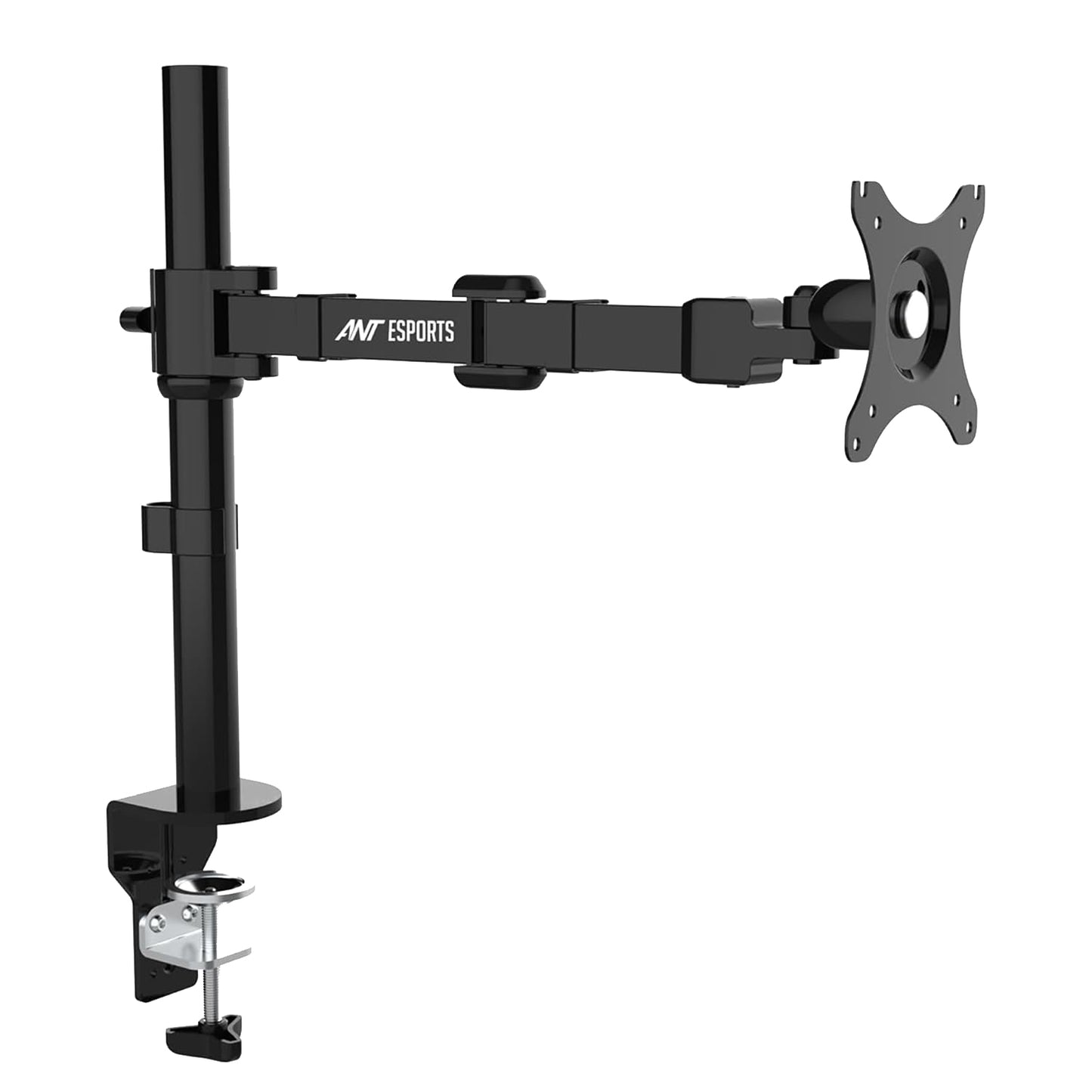 Ant Esports MA111 Pole Held Articulating Single Arm Desk Mount – Black