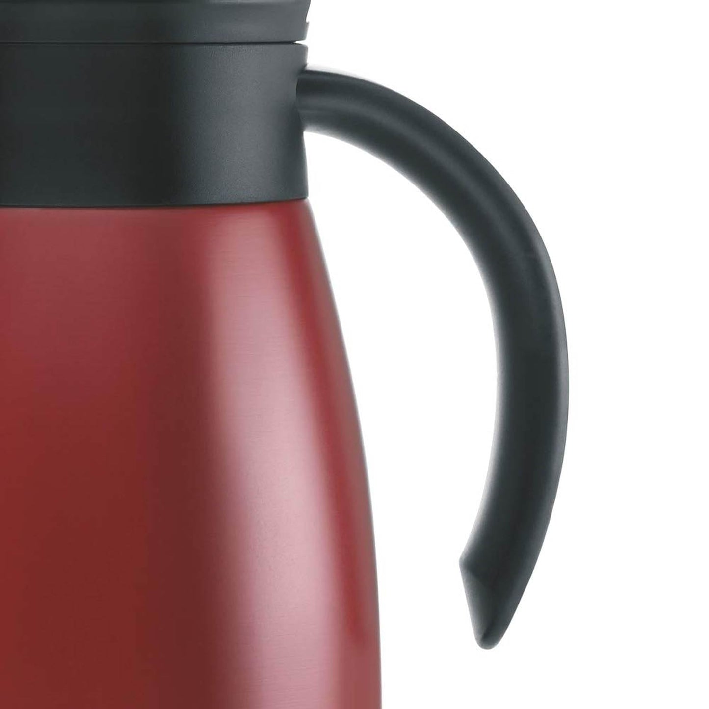 Borosil Stainless Steel 500ml Teapot with Handle | Double Wall Vacuum Insulated Thermosteel Carafe | BPA Free Jug for Tea/Coffee & Juice | 12 Hours Hot & 14 Hours Cold | 1 Year Warranty, Black