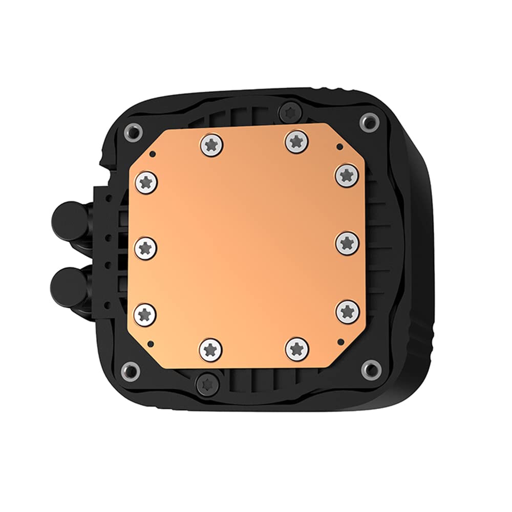 Deepcool LS520 SE 240 mm ARGB Liquid CPU Cooler/AIO | Support Intel - LGA1700/1200/1151/1150/1155 and AMD - AM5/AM4 - R-LS520-BKAMMM-G-1 (Black)-Computerspace-computerspace