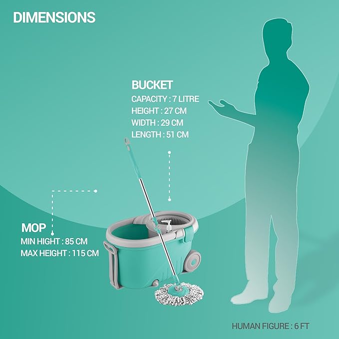 Royale Spin Mop (Spotzero by Milton)