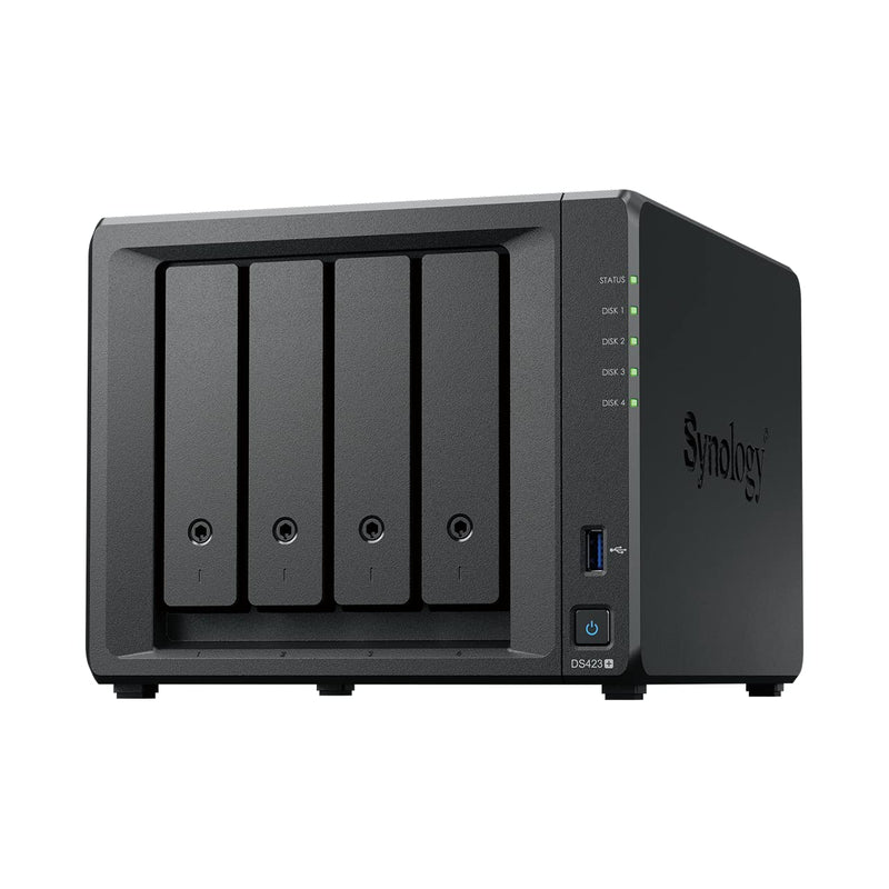Synology DiskStation DS423+ Network Attached Storage Drive (Black)