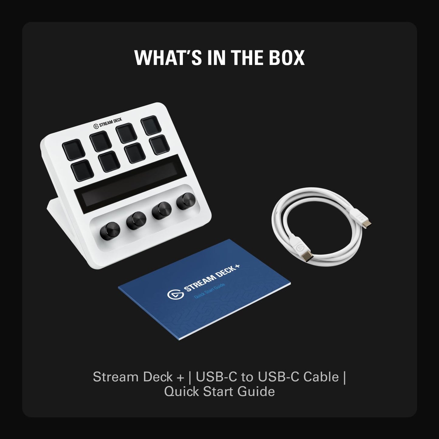 Elgato Stream Deck + White