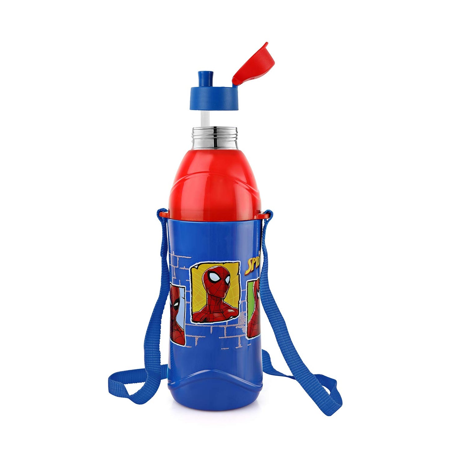 CELLO Puro Steel-X Kids Zee 600 | Water Bottle with Inner Steel and Outer Plastic | Insulated Water Bottle | Kids Bottle | Best Usage for School, Picnic, Home | 540ml