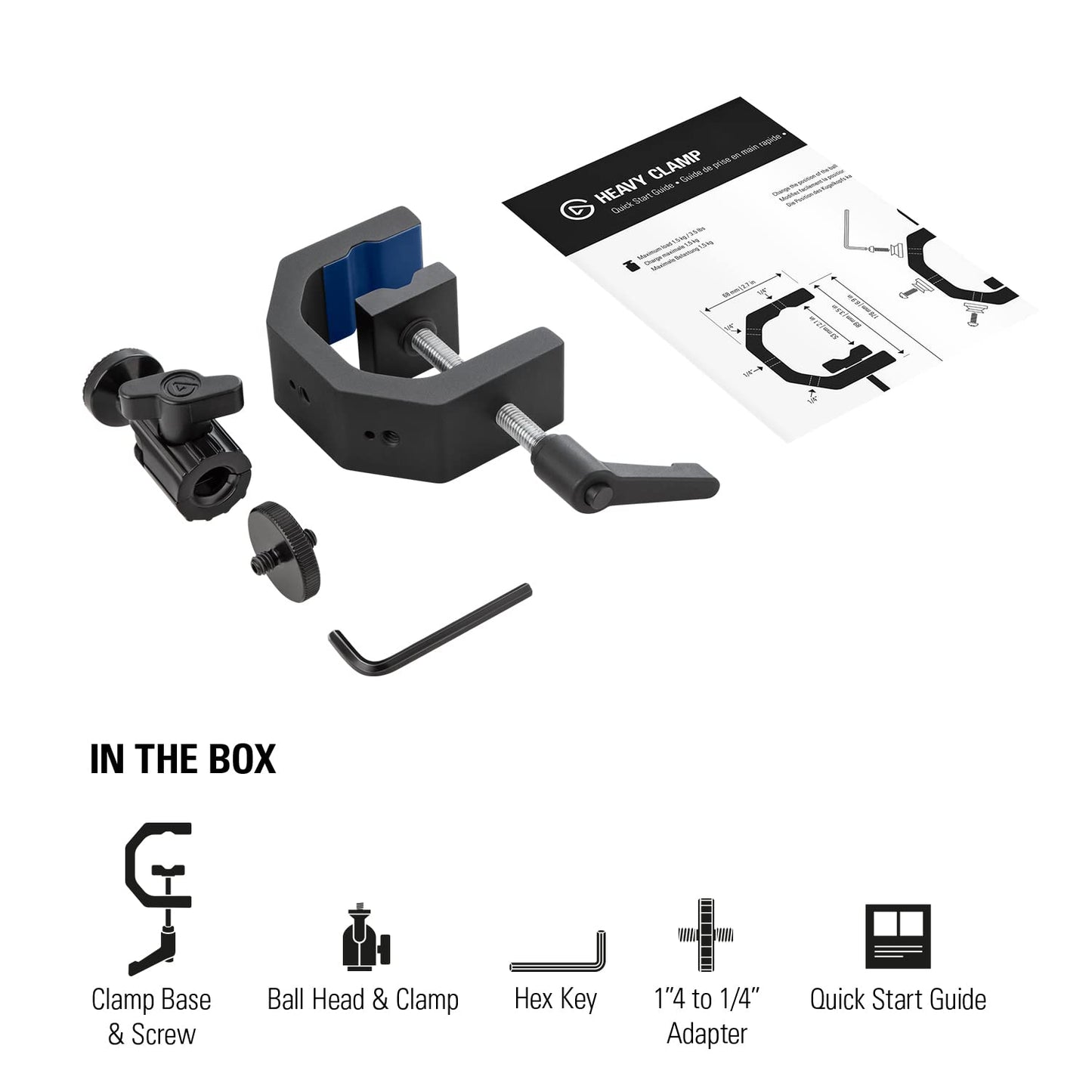 Elgato Heavy Clamp – Professional Mount