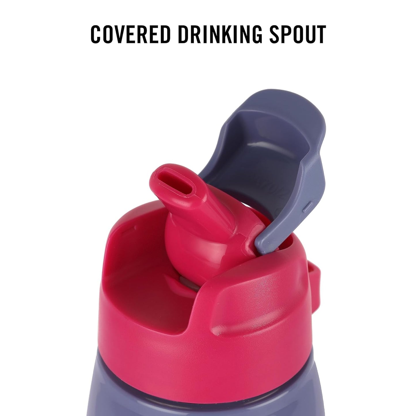 CELLO Puro Steel-X Hydra Kid 600 Water Bottle | PU Insulation | School Bottle | Picnic Bottle | Cold Insulation | Leak Proof | Kids Bottle | Easy to Carry | Tinker Bell | 520ml