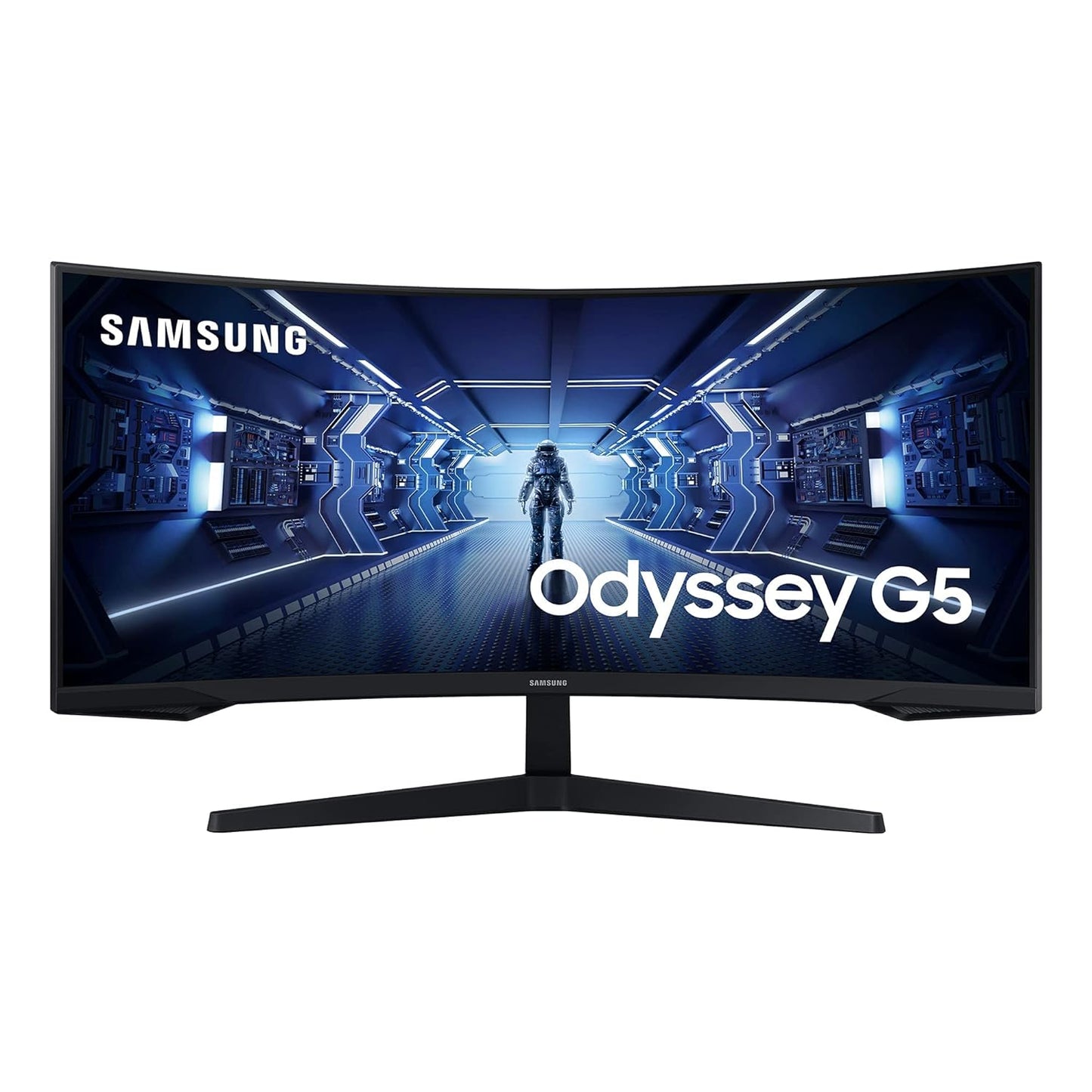 Samsung Ultrawide 34 inch LC34G55TWWWXXL Odyssey G5 G55T WQHD 165Hz 1ms(MPRT) HDR Curved Gaming Monitor