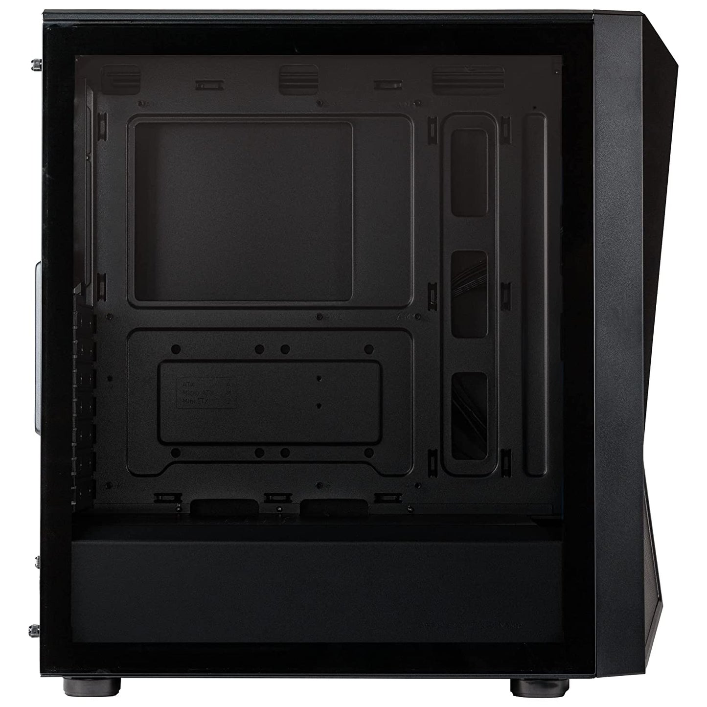 Cooler Master CMP520 Mesh Computer Case - 280mm Radiator Support High Airflow Case 3 x 120mm ARGB Fans Pre-Installed Gaming Case Black-Cabinet-Cooler Master-computerspace