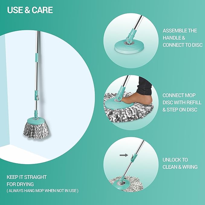 Royale Spin Mop (Spotzero by Milton)