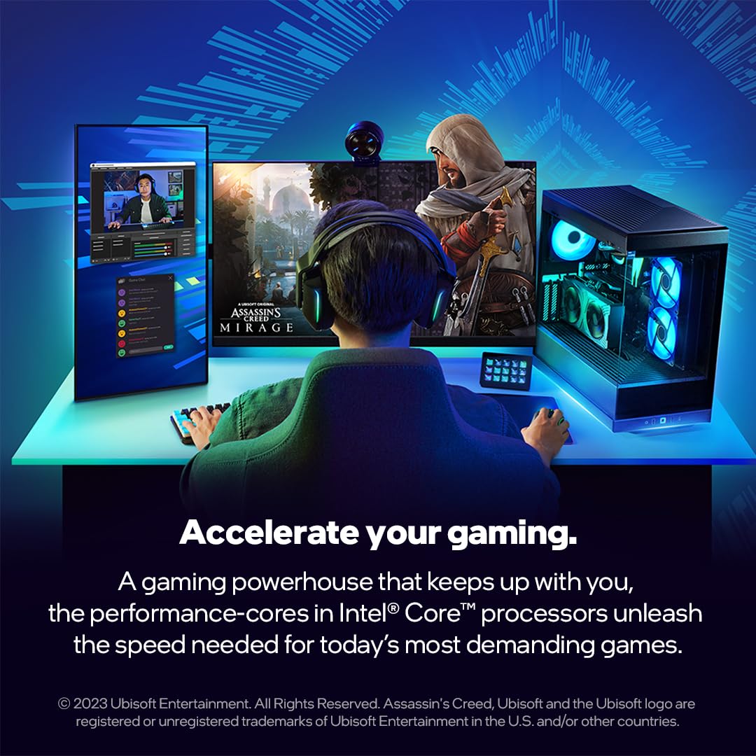 Intel CoreTM i5-14600K New Gaming Desktop Processor 14 (6 P-cores + 8 E-cores) with Integrated Graphics - Unlocked