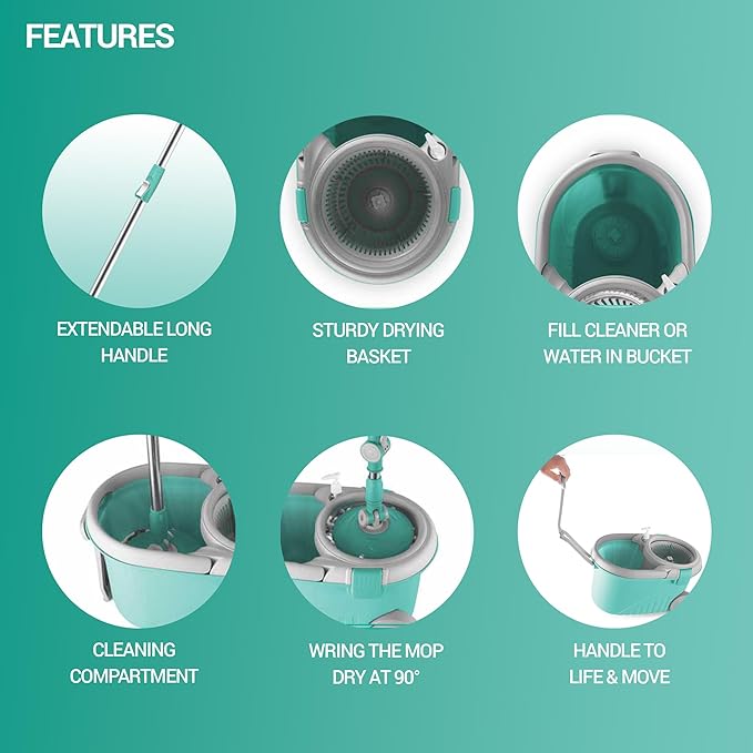 Royale Spin Mop (Spotzero by Milton)