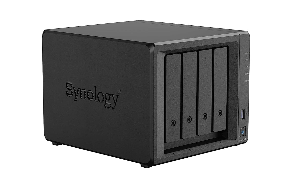 Synology DiskStation DS423+ Network Attached Storage Drive (Black)-Data Storage NAS-Synology-computerspace