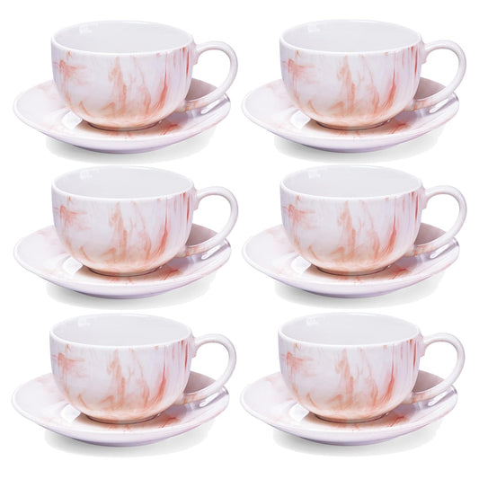 Marble Cup And Saucer (Treo by Milton)