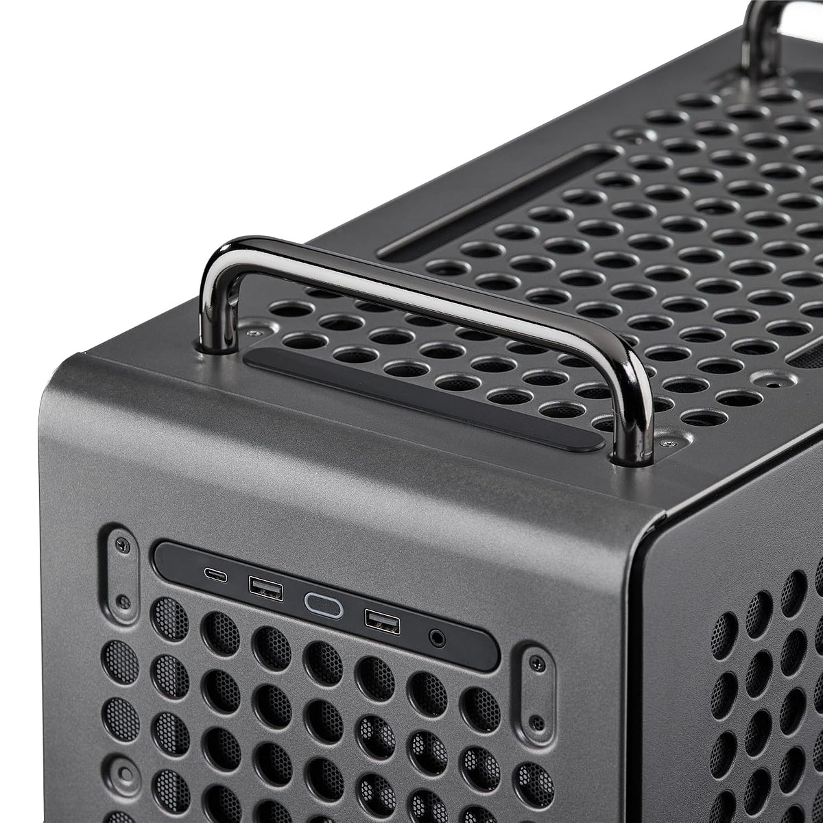 Cooler Master QUBE 540 ATX Mid-Tower PC Case, High Airflow, Tempered Glass