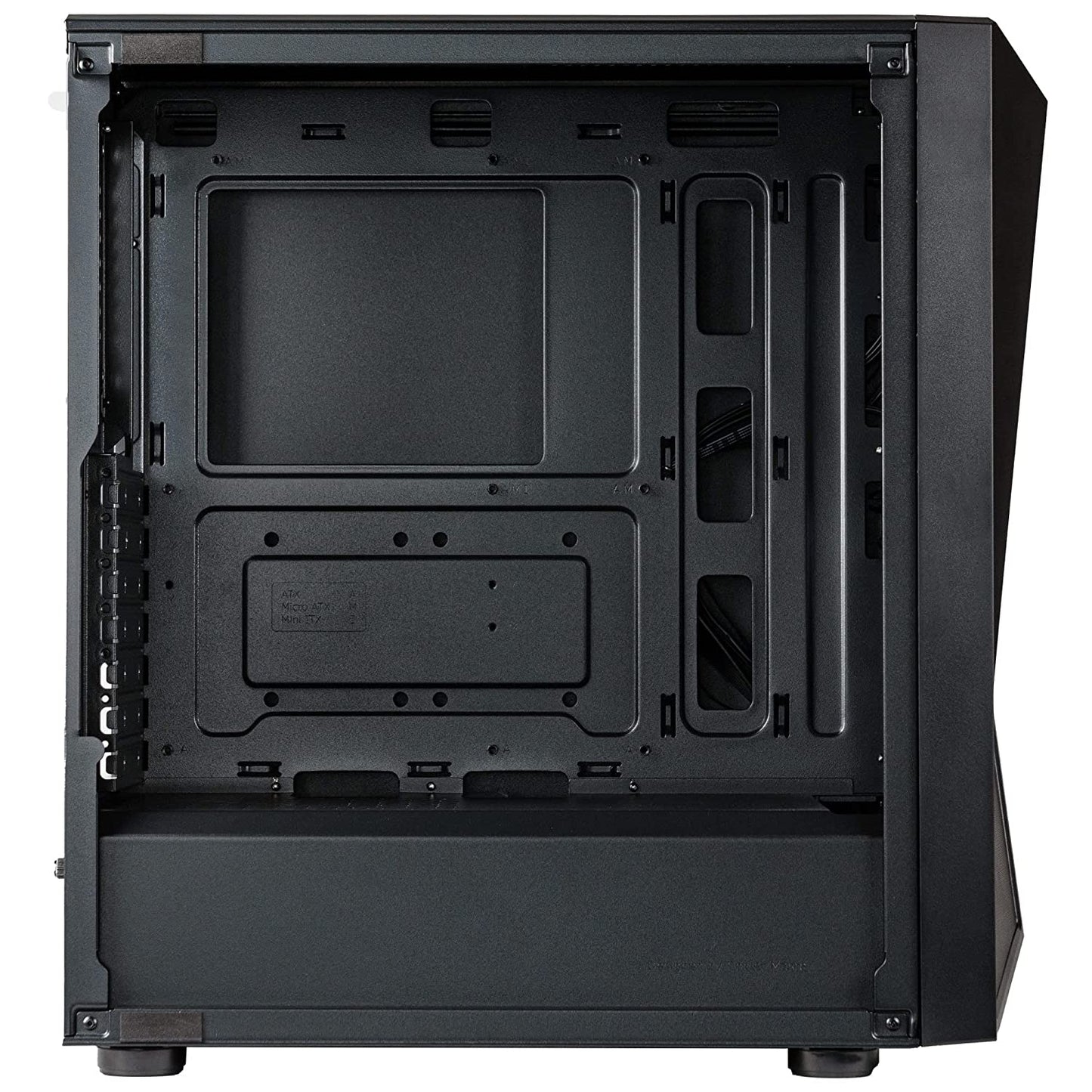 Cooler Master CMP520 Mesh Computer Case - 280mm Radiator Support High Airflow Case 3 x 120mm ARGB Fans Pre-Installed Gaming Case Black-Cabinet-Cooler Master-computerspace