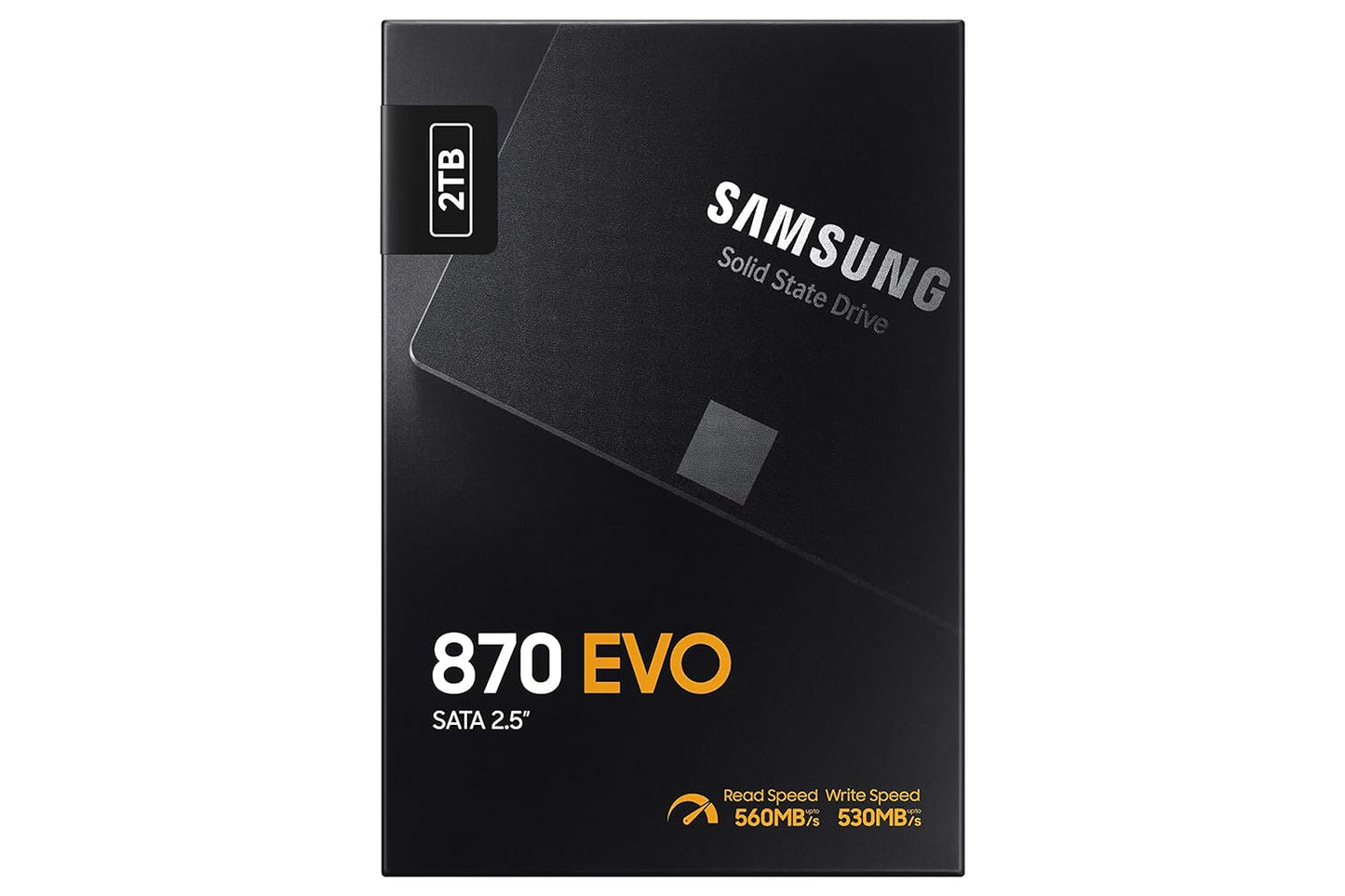 Samsung 870 EVO 2TB SATA 6.35 cm (2.5") Internal Solid State Drive (SSD) (MZ-77E2T0)-ssd-SAMSUNG-computerspace