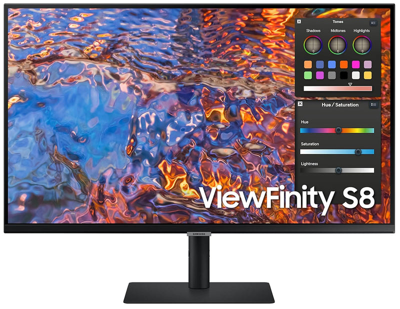 Samsung 32" UHD 4K Monitor HDR600 DCI-P3 98% USB-C (LS32B800PXWXXL)