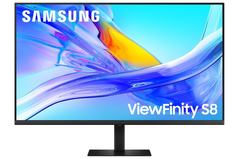 Samsung 37" 4K UHD ViewFinity S8 Monitor USB-C LAN DP (LS37D800UAWXXL)