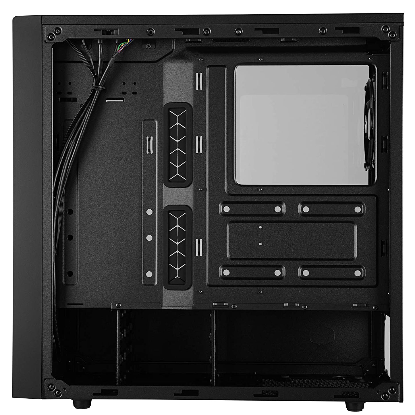 Cooler Master MasterBox NR600 with ODD and Motherboard Support for Mini-ITX Micro-ATX ATX Cabinet-Cabinet-Cooler Master-computerspace