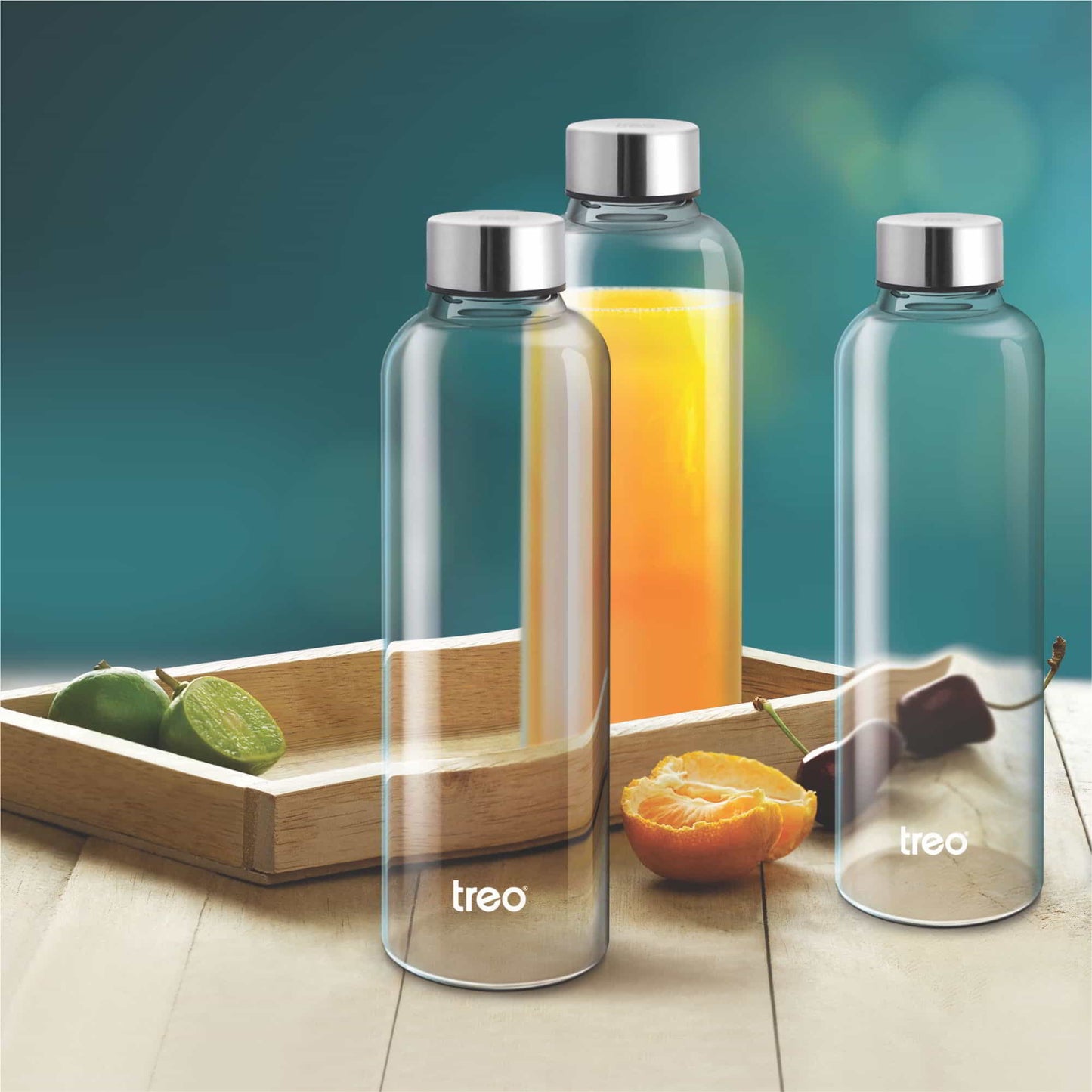 Clarion Borosilicate Glass Bottle (Treo by Milton)