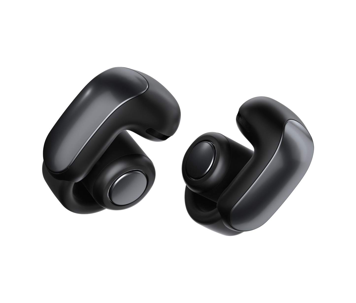 Bose New Ultra Open Earbuds with OpenAudio Technology, Open Ear Wireless Earbuds, Up to 48 Hours of Battery Life - White Smoke