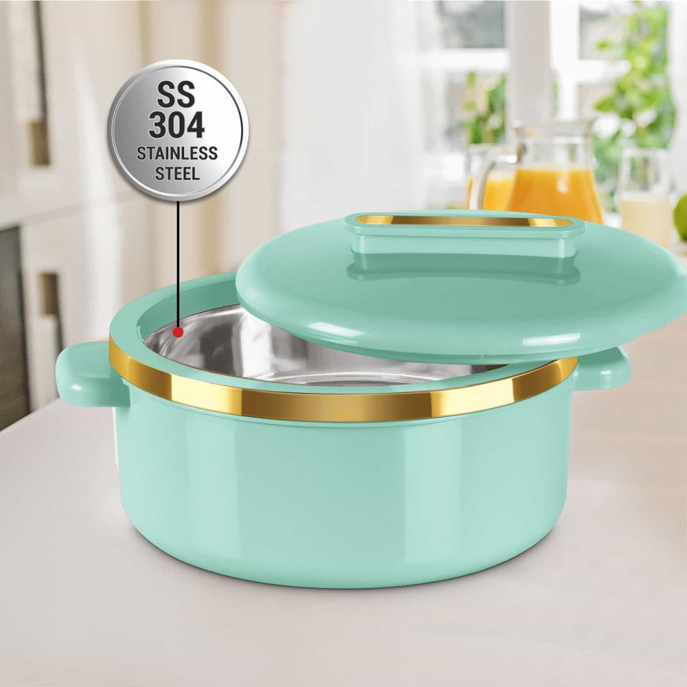 Milton Curve Insulated Hot Pot Casserole – Stainless Steel Inner | 1000ml–2500ml | Multiple Colours