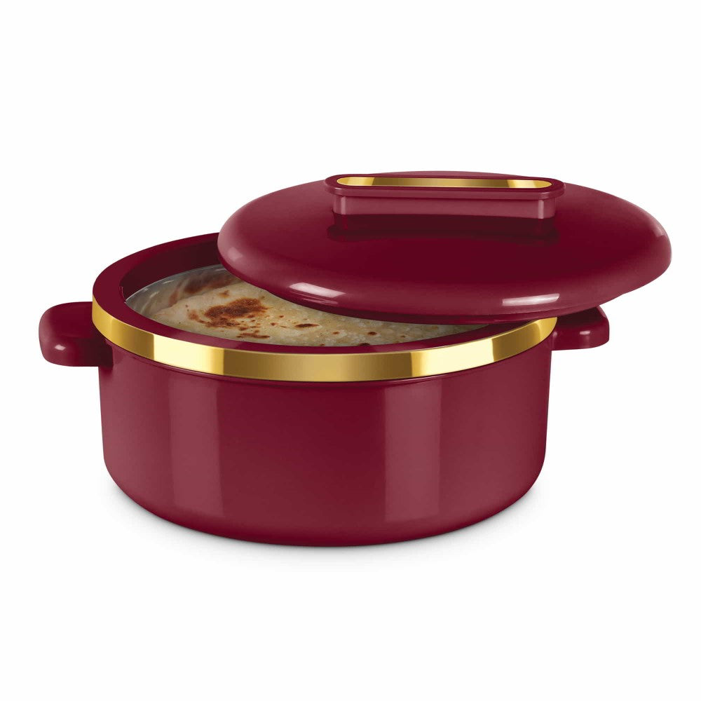 Milton Curve Insulated Hot Pot Casserole – Stainless Steel Inner | 1000ml–2500ml | Multiple Colours