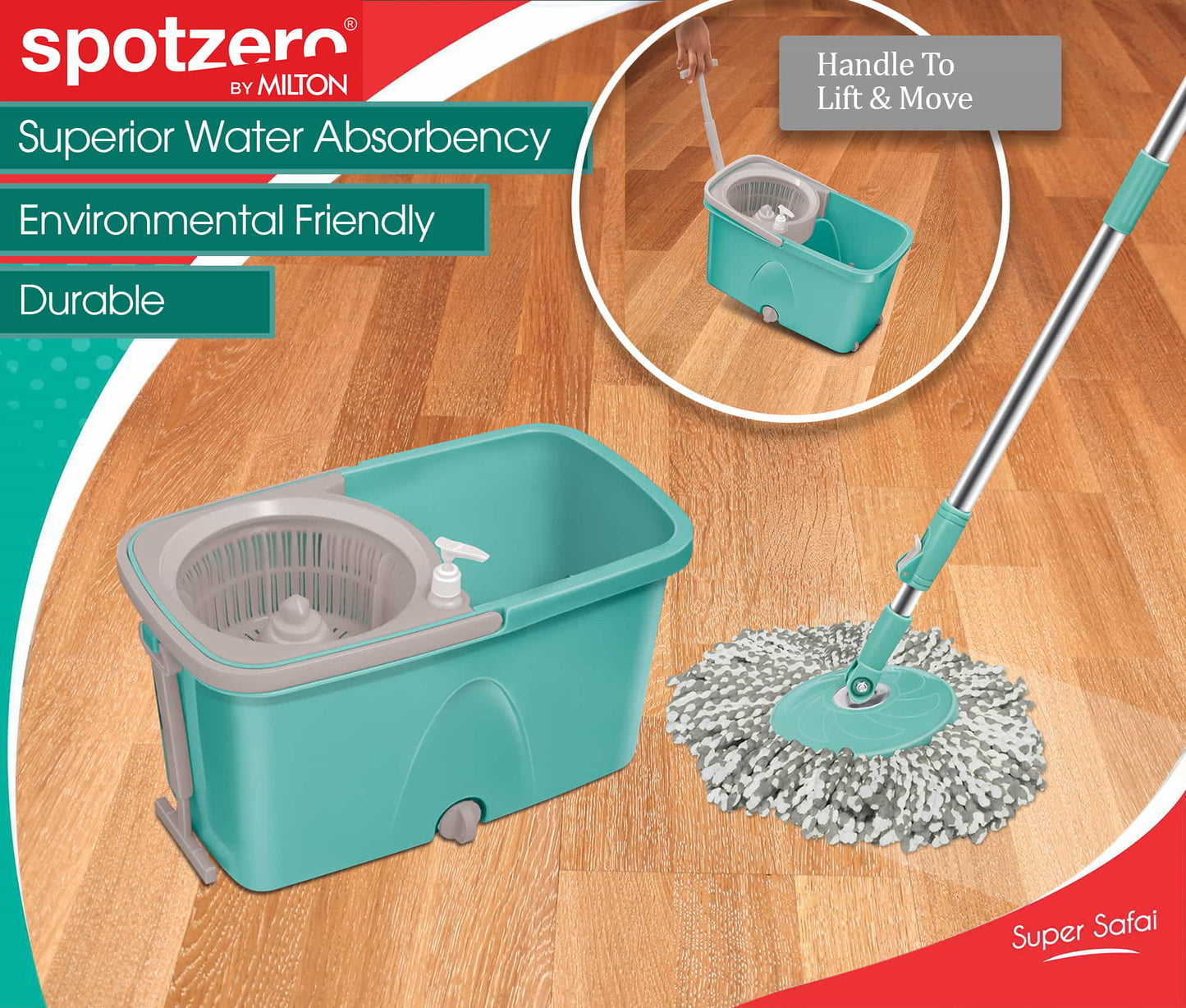 Classic Spin Mop (Spotzero by Milton)