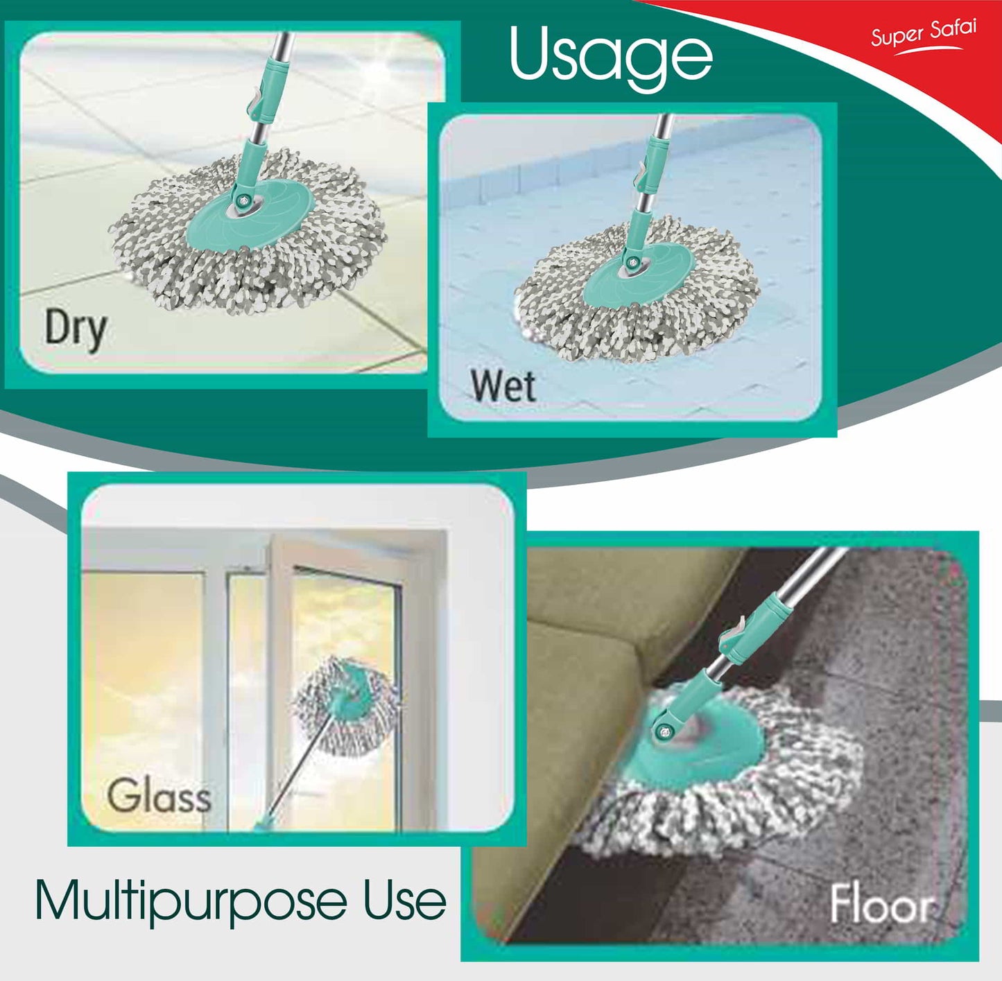 Classic Spin Mop (Spotzero by Milton)