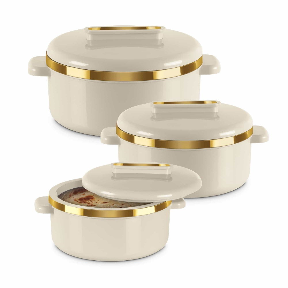 Milton Curve Insulated Hot Pot Casserole – Stainless Steel Inner | 1000ml–2500ml | Multiple Colours