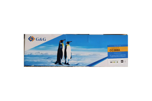 G&G 88A/CC388A Black Toner Cartridge Compatible for HP Laserjet Printer M1136, MFP, P1007, P1106, P1108, P1008, M1213nf, MFP, M126nw MFP, M1218nfs, M128fw MFP, M128fn , MFP, M226DW, M226DN-Toners-G&G-computerspace