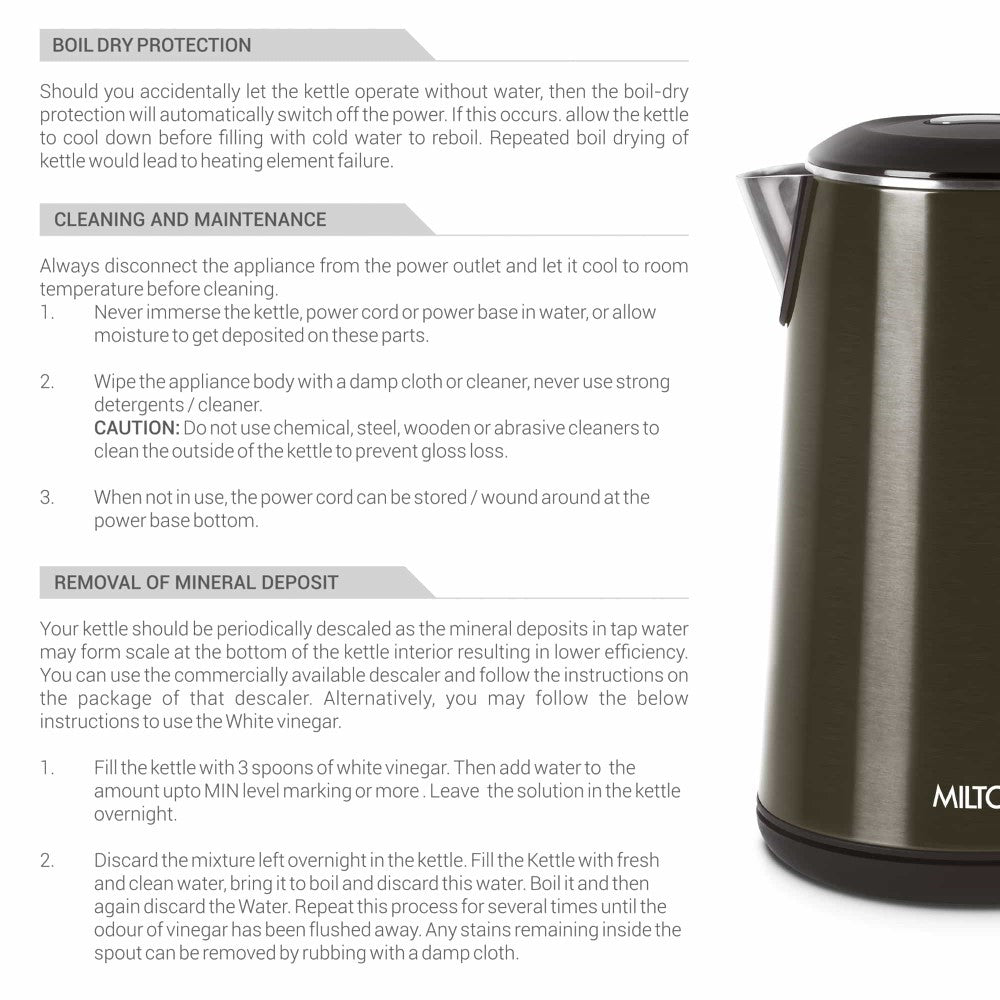 Hagen Electric Kettle (Milton)