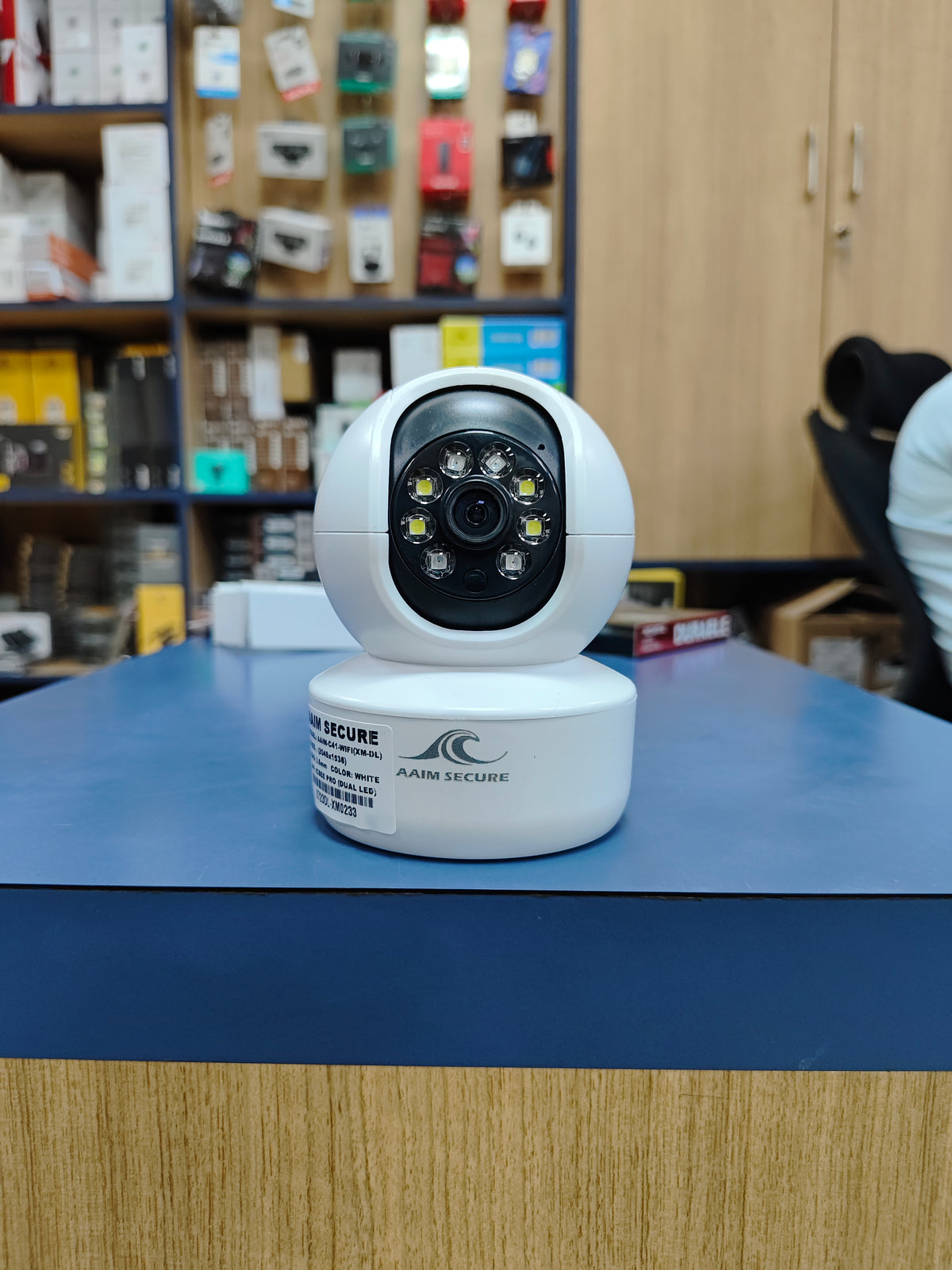 AAIM Secure Wifi Smart Camera 3MP with Mic and Speaker-AAIM secure-computerspace